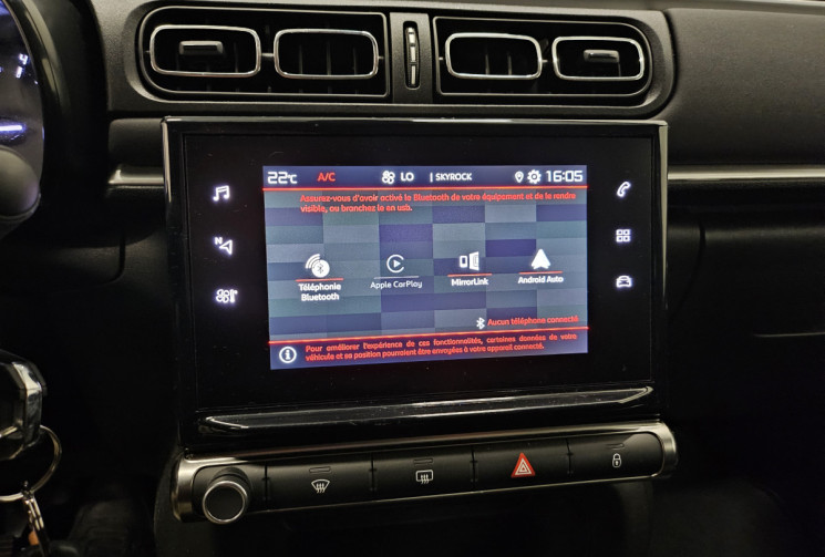 Citroën C3 1.2 83 cv fintion C-serie / carplay / 1° main