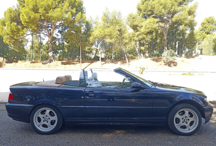 BMW Série 3 Cabriolet E46 - 318 CI 143 CH - Nbrx frais récents
