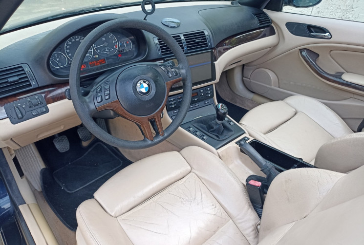 BMW Série 3 Cabriolet E46 - 318 CI 143 CH - Nbrx frais récents