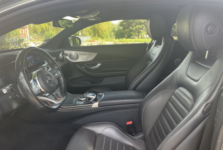 Mercedes CLASSE C COUPE 200 AMG Line 9G-Tronic 184 / Toit Ouvrant / Entretien Full Mercedes