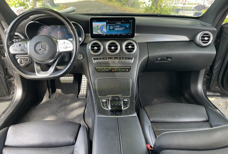 Mercedes CLASSE C COUPE 200 AMG Line 9G-Tronic 184 / Toit Ouvrant / Entretien Full Mercedes