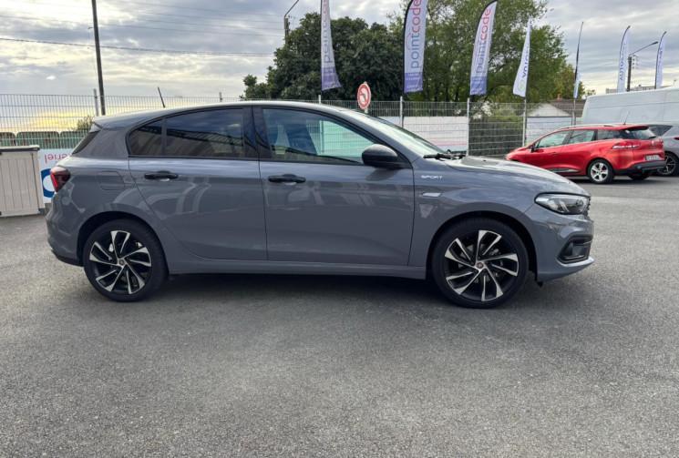 FIAT TIPO PH2 1.0 i 100 SPORT / CAR PLAY / MOTEUR A CHAINE  / GARANTIE 12 MOIS 