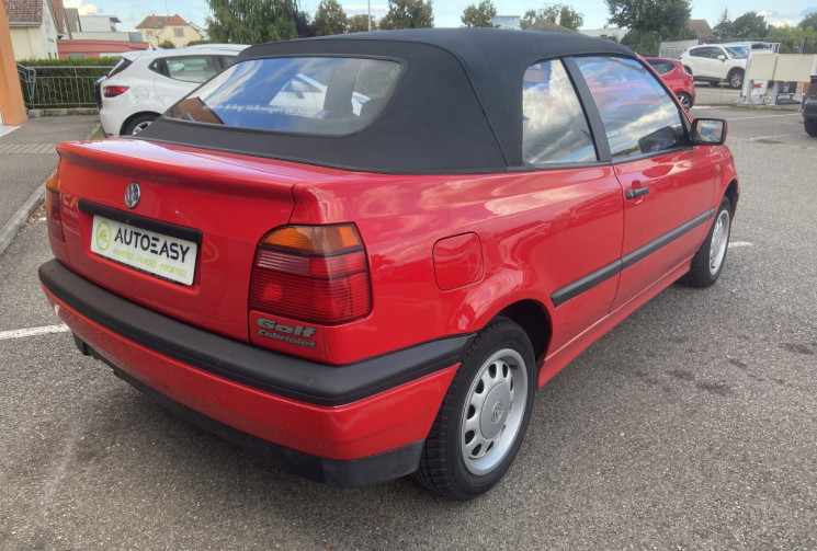 Volkswagen Golf III CABRIOLET COAST  1.8 75ch