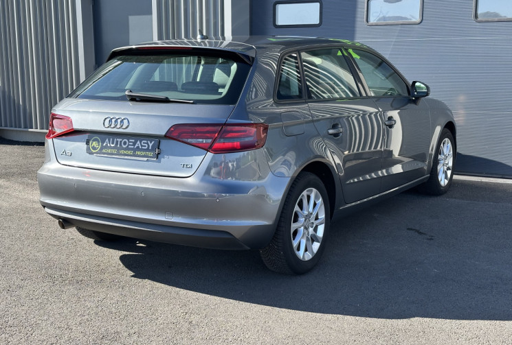 Audi A3 SPORTBACK 1.6 TDi 105 cv ATTRACTION - GPS - CUIR - DISTRIBUTION OK 