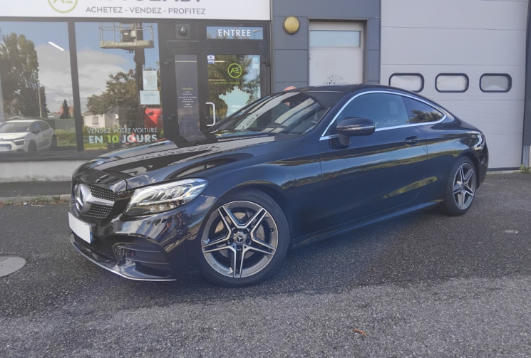 Mercedes CLASSE C COUPE  220 CDI 194CH 9G-TRONIC AMG LINE - Toit Ouvrant - Suivi Mercedes