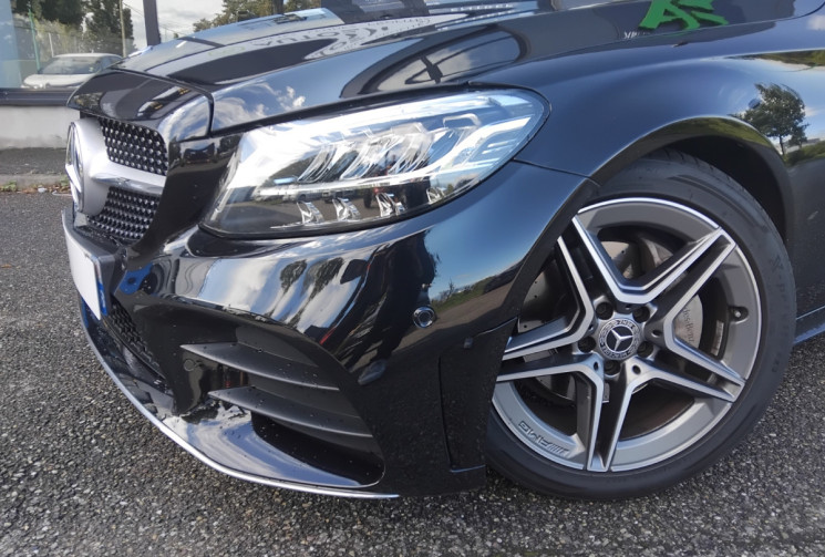 Mercedes CLASSE C COUPE  220 CDI 194CH 9G-TRONIC AMG LINE - Toit Ouvrant - Suivi Mercedes