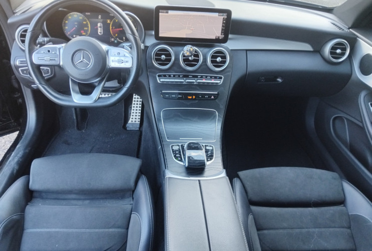 Mercedes CLASSE C COUPE  220 CDI 194CH 9G-TRONIC AMG LINE - Toit Ouvrant - Suivi Mercedes