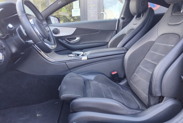 Mercedes CLASSE C COUPE  220 CDI 194CH 9G-TRONIC AMG LINE - Toit Ouvrant - Suivi Mercedes