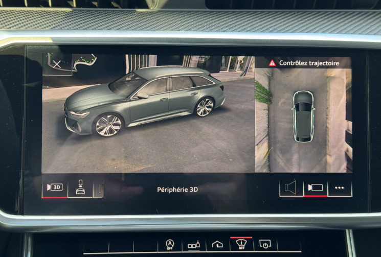Audi RS6 Avant C8 4.0 TFSi V8 600 ch Quattro Tiptronic 8 / immat FR pas de malus