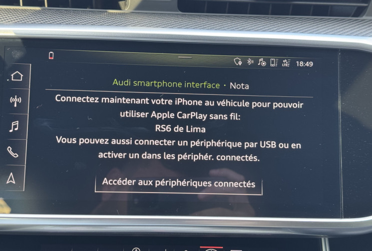 Audi RS6 Avant Quattro 4.0 TFSi V8 600 ch Tiptronic8