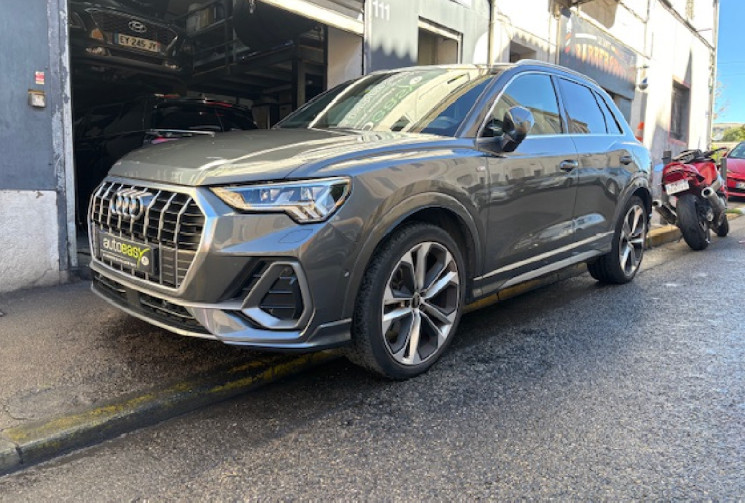 Audi Q3 S-line 1.5 TFSI S Tronic7 150cv Boîte auto Origine France 2eme Main / CARPLAY / CAMERA 360°