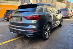 Audi Q3 S-line 1.5 TFSI S Tronic7 150cv Boîte auto Origine France 2eme Main / CARPLAY / CAMERA 360°