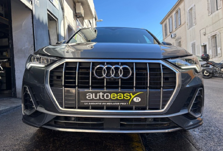 Audi Q3 S-line 1.5 TFSI S Tronic7 150cv Boîte auto Origine France 2eme Main / CARPLAY / CAMERA 360°