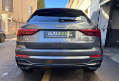 Audi Q3 S-line 1.5 TFSI S Tronic7 150cv Boîte auto Origine France 2eme Main / CARPLAY / CAMERA 360°