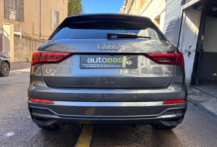 Audi Q3 S-line 1.5 TFSI S Tronic7 150cv Boîte auto Origine France 2eme Main / CARPLAY / CAMERA 360°