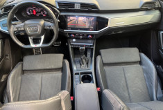 Audi Q3 S-line 1.5 TFSI S Tronic7 150cv Boîte auto Origine France 2eme Main / CARPLAY / CAMERA 360°