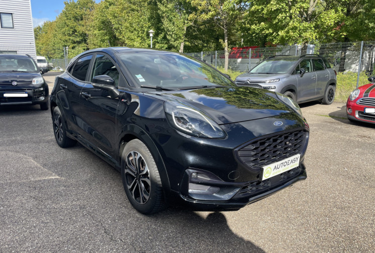 Ford Puma 1.0 EcoBoost 125ch ST-Line DCT7 6cv, Pack Hiver, AppleCarplay, Sièges/Volant Chauffant.