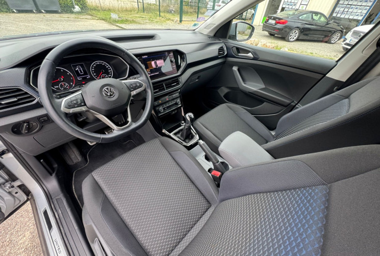 Volkswagen T-Cross 1.0 TSI 95ch United Start/Stop BVM5 1ère MAIN ORIGINE FRANCE