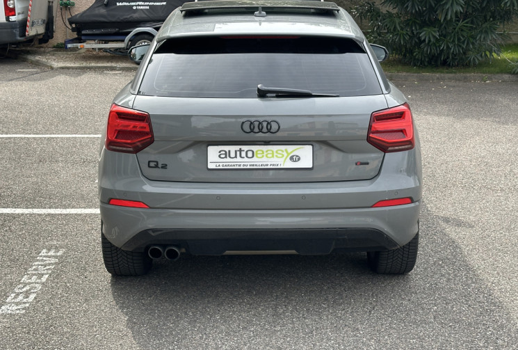 Audi Q2 35 1.4 TFSI 150 ch COD S line S tronic 7 / Toit ouvrant / Historique complet / Gris Nardo