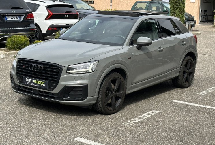 Audi Q2 35 1.4 TFSI 150 ch COD S line S tronic 7 / Toit ouvrant / Historique complet / Gris Nardo