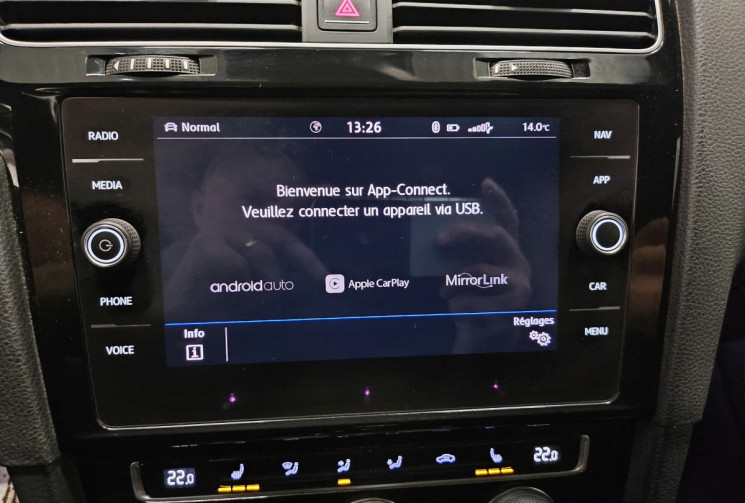 Volkswagen Golf 7.5 gtd 184 cv dsg / carplay / jantes 19