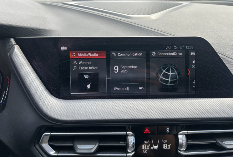 BMW Série 1 118d 150 Ch Black Edition M Sport 