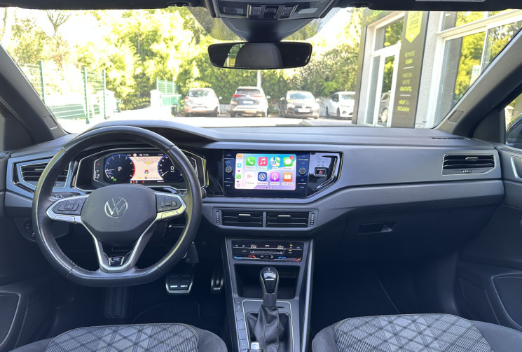 Volkswagen Polo R-Line 1.0 TSI 110 ch DSG7 / Toit ouvrant / Cockpit / Carplay / 1ere main Volkswagen Polo R-Line 1.0 TSI 110 ch DSG7 / Toit ouvrant / Cockpit / Carplay / 1ere main