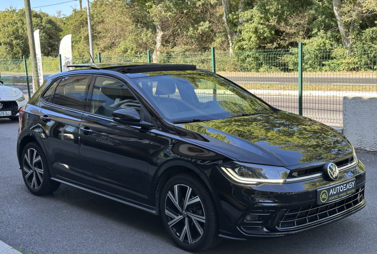 Volkswagen Polo R-Line 1.0 TSI 110 ch DSG7 / Toit ouvrant / Cockpit / Carplay / 1ere main Volkswagen Polo R-Line 1.0 TSI 110 ch DSG7 / Toit ouvrant / Cockpit / Carplay / 1ere main