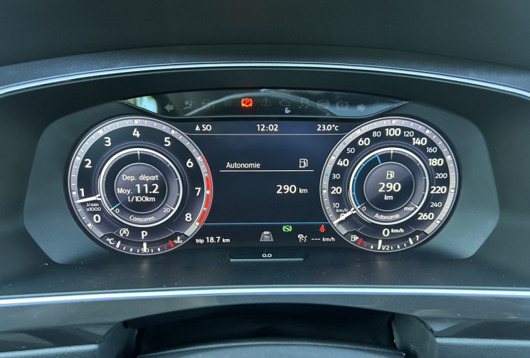 Volkswagen Tiguan II 1.4 TSI DSG6 150 Carat Virtual cockpit/Sièges Chauffants/Toit Ouvrant/Carplay