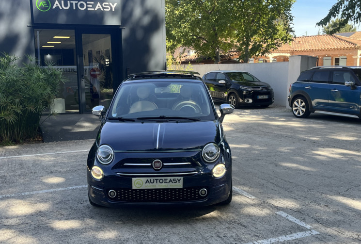 FIAT 500 0.9 TwinAir 105 RIVA / Toit ouvrant / GPS / Clim Auto / Moteur à Chaine