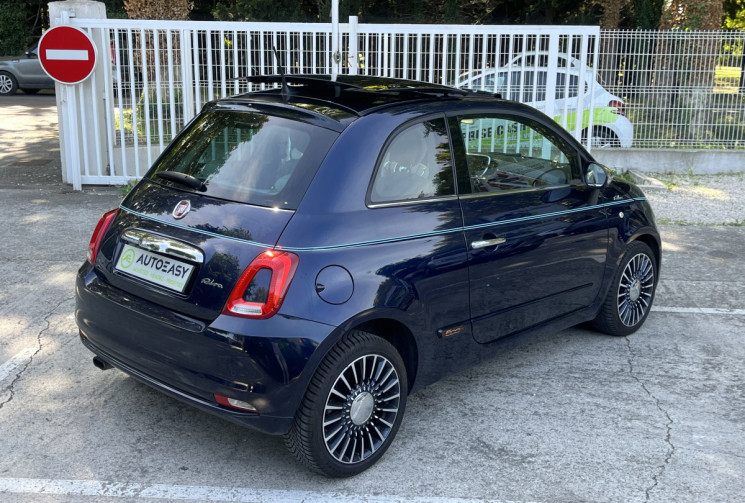 FIAT 500 0.9 TwinAir 105 RIVA / Toit ouvrant / GPS / Clim Auto / Moteur à Chaine