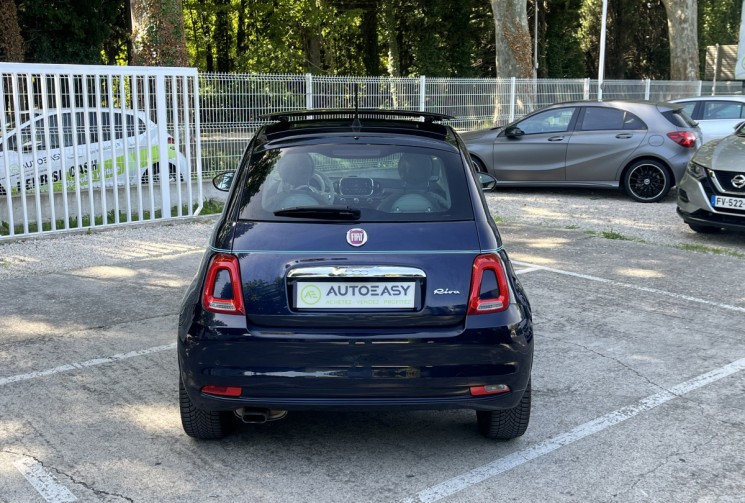 FIAT 500 0.9 TwinAir 105 RIVA / Toit ouvrant / GPS / Clim Auto / Moteur à Chaine