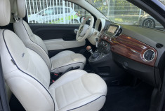 FIAT 500 0.9 TwinAir 105 RIVA / Toit ouvrant / GPS / Clim Auto / Moteur à Chaine