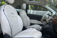 FIAT 500 0.9 TwinAir 105 RIVA / Toit ouvrant / GPS / Clim Auto / Moteur à Chaine