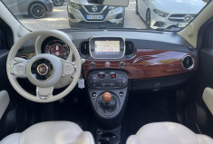 FIAT 500 0.9 TwinAir 105 RIVA / Toit ouvrant / GPS / Clim Auto / Moteur à Chaine