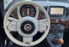 FIAT 500 0.9 TwinAir 105 RIVA / Toit ouvrant / GPS / Clim Auto / Moteur à Chaine