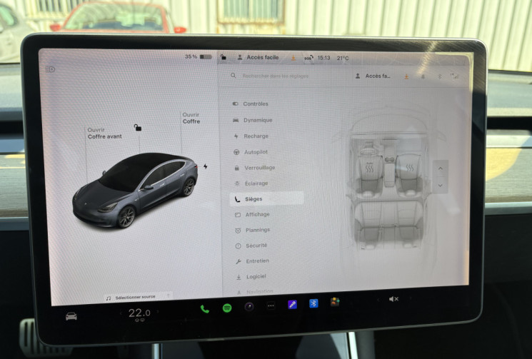 Tesla Model 3 STANDARD Plus 325cv Propulsion RWD * Origine France