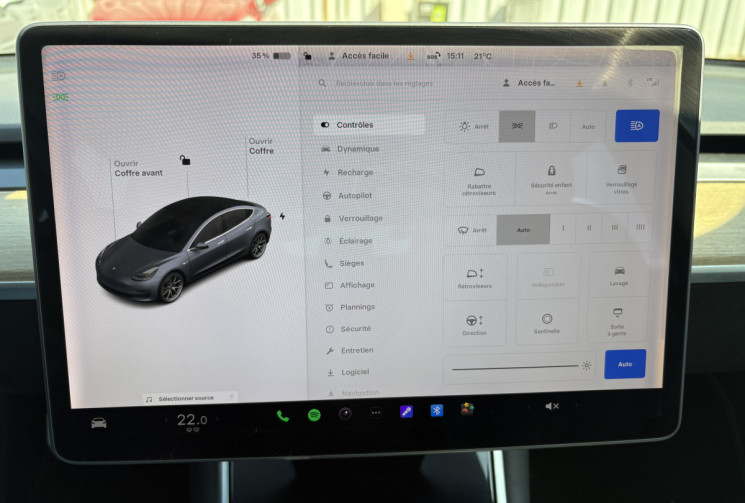 Tesla Model 3 STANDARD Plus 325cv Propulsion RWD * Origine France