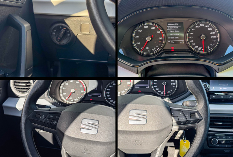 SEAT Ibiza 1.0 TSI 95 COPA CarPlay Caméra LED Climatisation Automatique 16" Lane Assit 