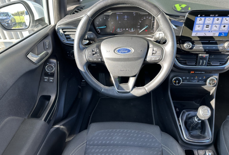 Ford Fiesta VII 1.0 SCTi EcoBoost 125 cv Titanium - 1ERE MAIN - CARPLAY