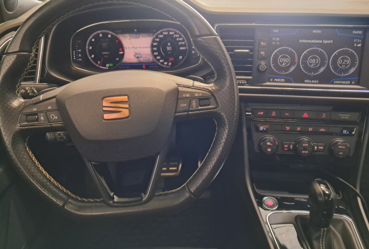 SEAT LEON ST 2.0 TSI 300 DSG7 CUPRA 4DRIVE / FRANCE / BREMBO VIRTUAL  TPANO / SUIVI GGE / GARANTIE