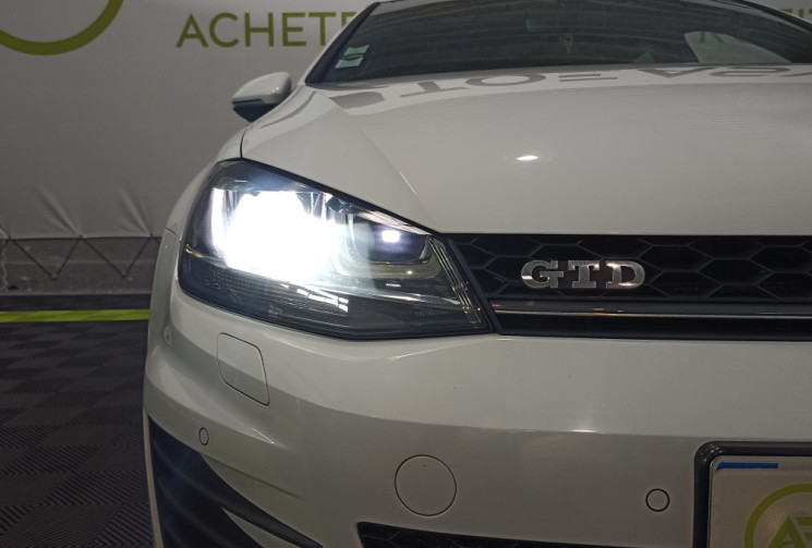 Volkswagen Golf 8 2.0 TDI 184ch BlueMotion Technology FAP GTD DSG7 5p