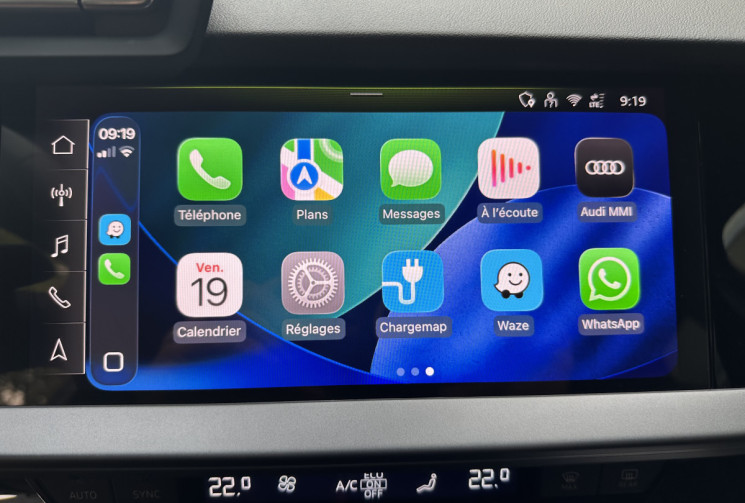 Audi A3 SPORTBACK 35 TDI 150 S LINE S-TRONIC7 * MATRIX LED * TOIT OUVRANT * SHADOW LINE * GARANTIE