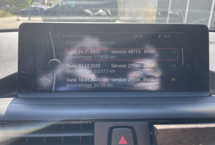 BMW Série 1 118iA 170 ch Sport 5/GPS/ Siège sport en cuir chauffant/Suivi BMW