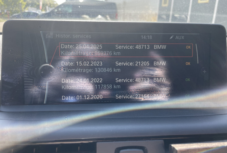 BMW Série 1 118iA 170 ch Sport 5/GPS/ Siège sport en cuir chauffant/Suivi BMW