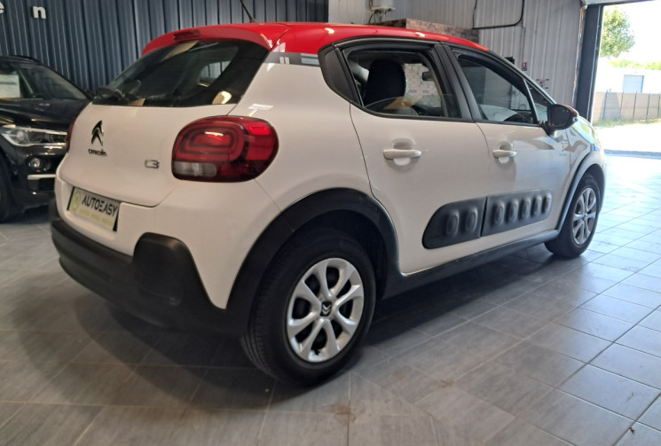 Citroën C3 1.2  PureTech 82ch Graphic - OPTIONS - 1ER Main -TBE - SUIVI ENTRETIEN DISTRI - GARANTIE 