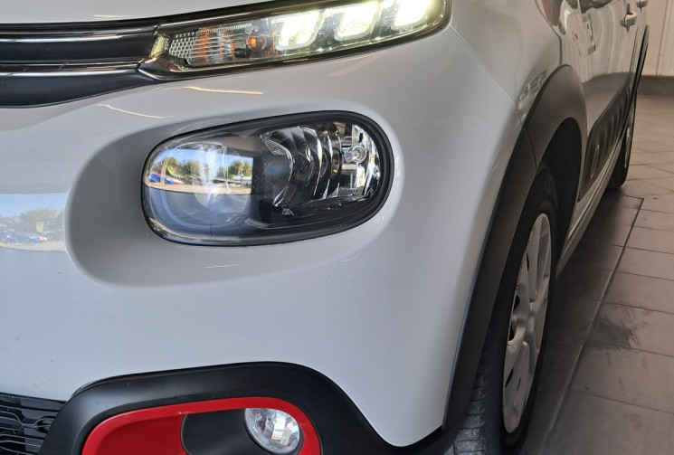 Citroën C3 1.2  PureTech 82ch Graphic - OPTIONS - 1ER Main -TBE - SUIVI ENTRETIEN DISTRI - GARANTIE 