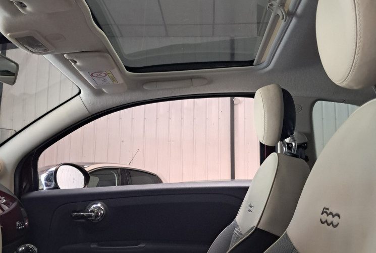FIAT 500 II 1.2 8V 69 CV LOUNGE - TBE - SUIVI ENTRETIEN DISTRI OK - GARANTIE -