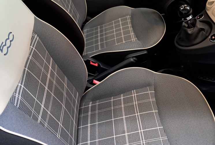 FIAT 500 II 1.2 8V 69 CV LOUNGE - TBE - SUIVI ENTRETIEN DISTRI OK - GARANTIE -