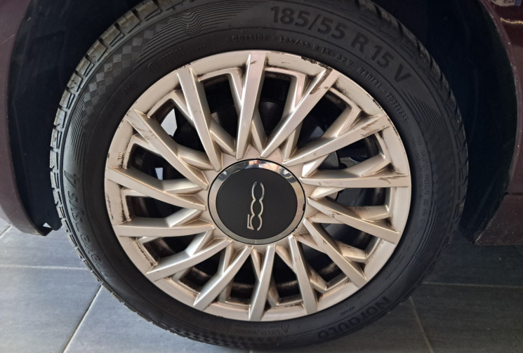 FIAT 500 II 1.2 8V 69 CV LOUNGE - TBE - SUIVI ENTRETIEN DISTRI OK - GARANTIE -